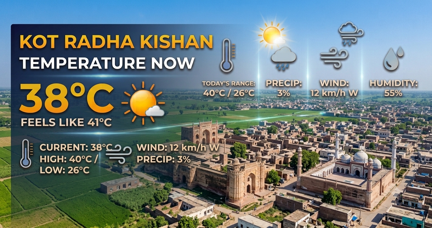 Kot Radha Kishan Temperature Now