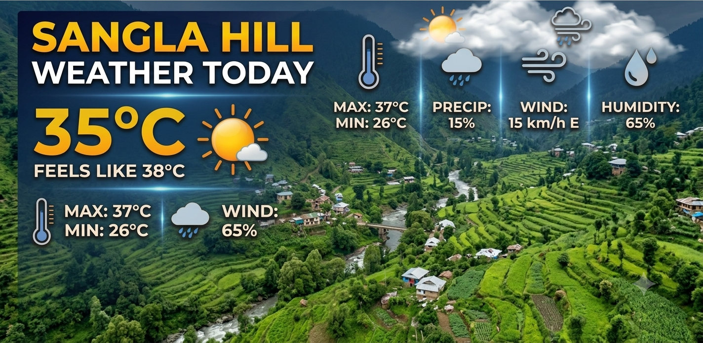 Sangla Hill Waether Today