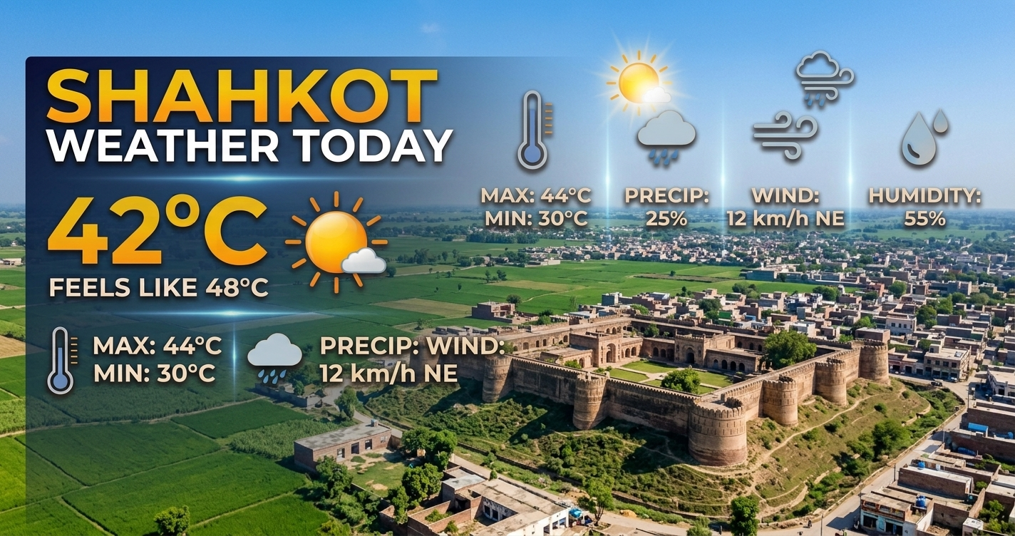 Shahkot Weather Today