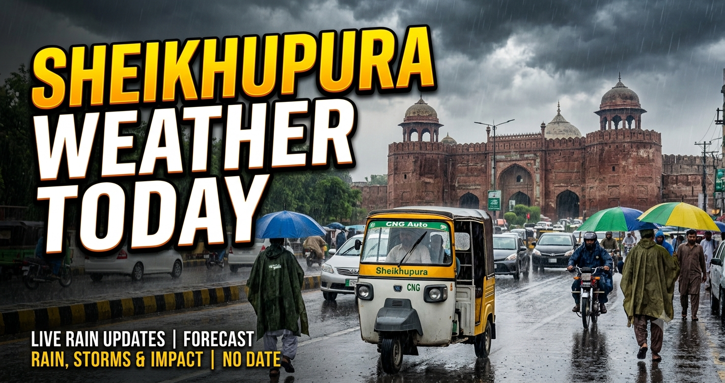 Sheikhupura weather today