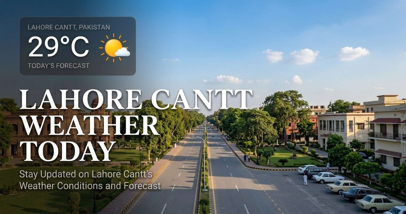 Lahore Cantt Weather Today
