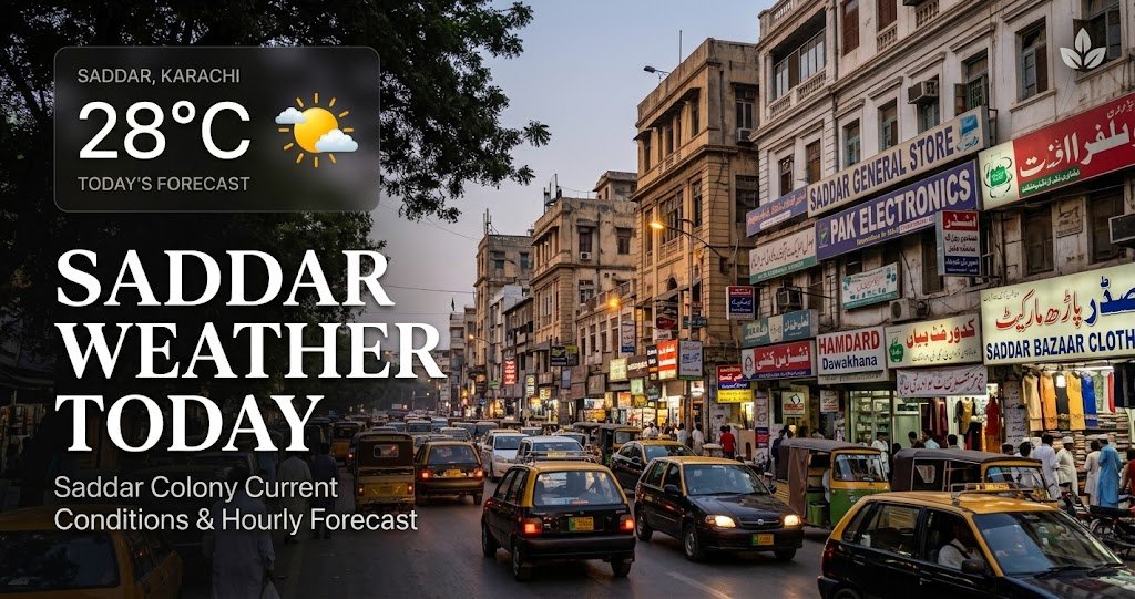 saddar weather today