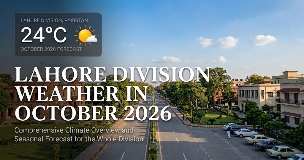 Lahore Division Weather in October 2026